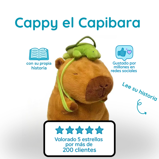 Peluche De Cappy el Capibara