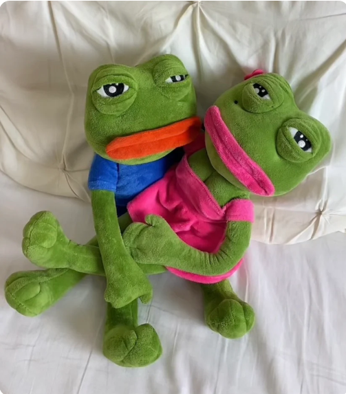 Peluche articulado de Rana 40 CM