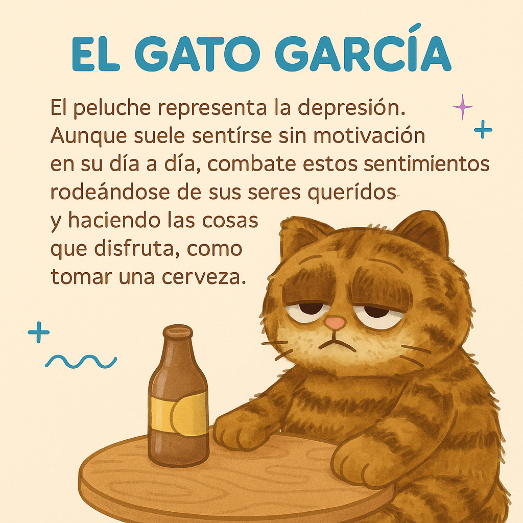 Peluche Del Gato García