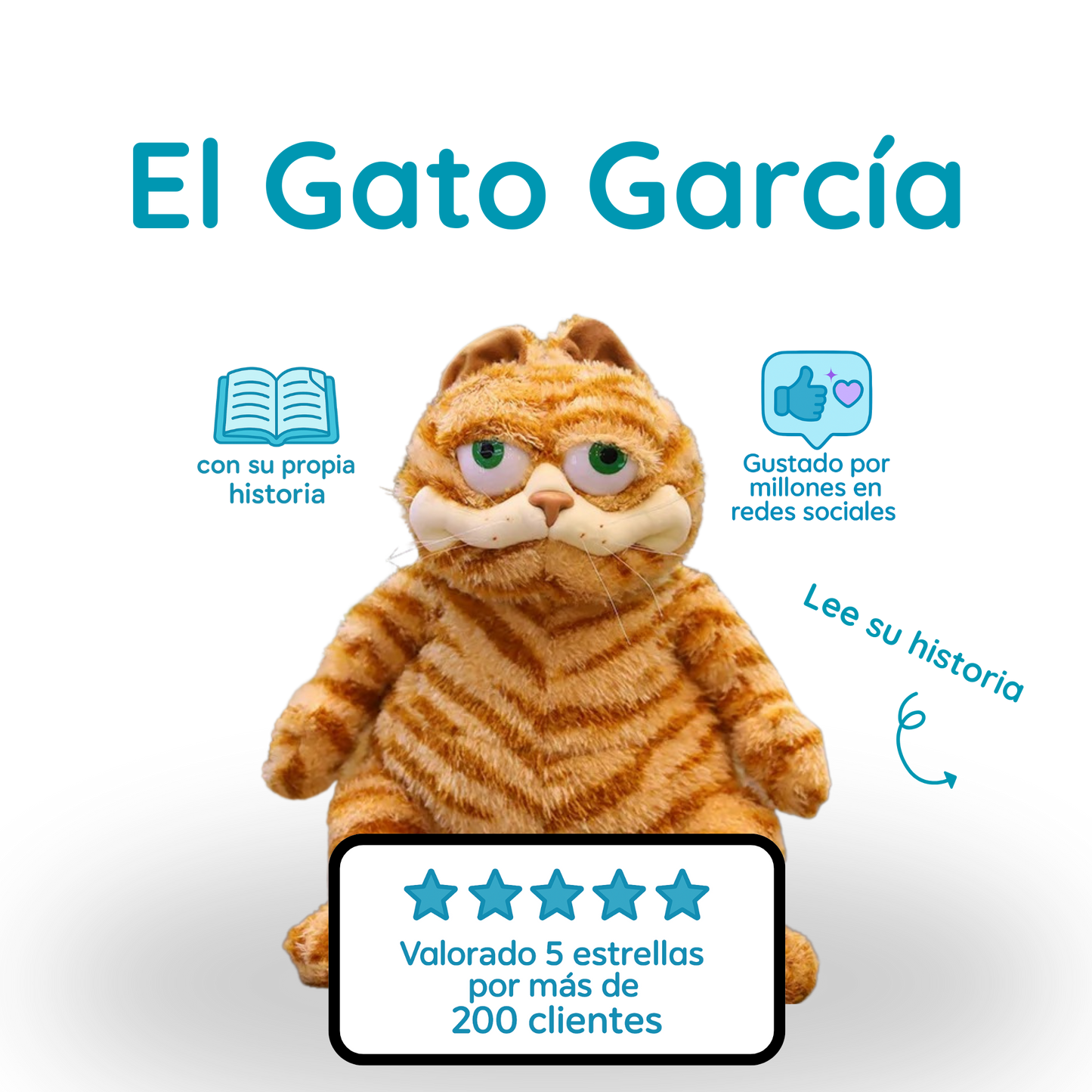 Peluche Del Gato García