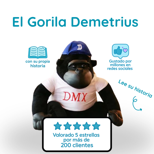 Peluche Del Gorila Demetrius